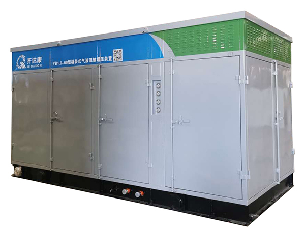 YB1.0-60型低效氣井用排水采氣增壓天然氣壓縮機