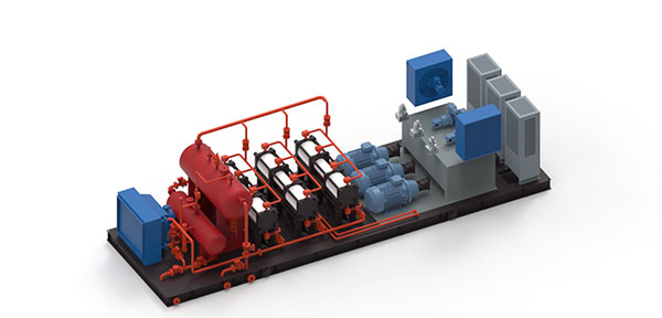 低效氣井用YB 2.5-270型橇裝式排水采氣增壓裝置
